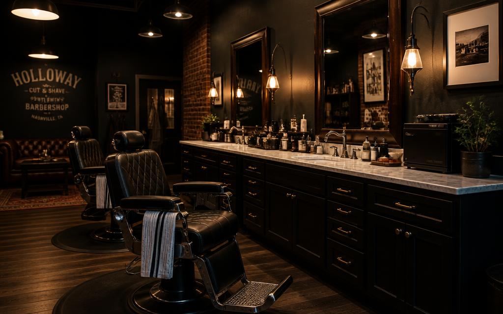 Kingsman Cut Co. interior